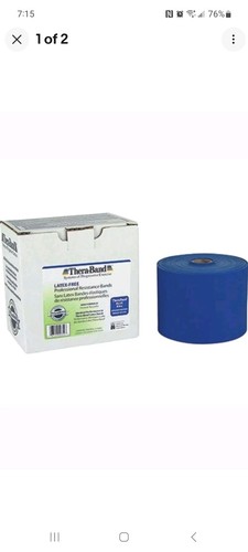 Blue theraband non latex - blue,