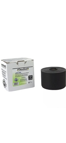 Black theraband latex - black, free