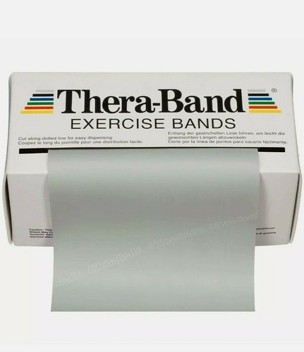 Silver theraband 18ft - 18ft/6, yards