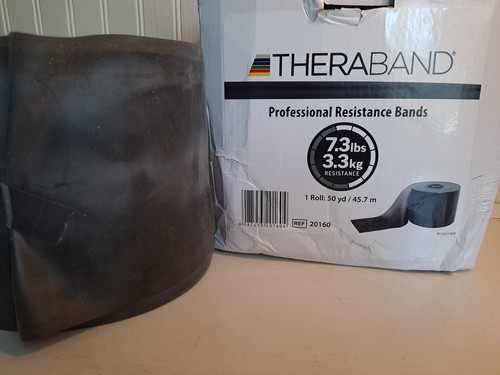 Black theraband the - by, foot